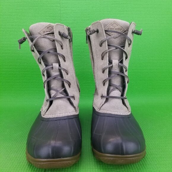 ✅Sperry Women Syren Misty Waterproof Suede Duck Boots Tan/Brown Winter/Snow Shoe - Picture 4 of 12